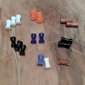 4g Double Flare Ear Plugs LOT